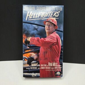 Hellfighters VHS John Wayne Movie 1991 Release Action Adventure G MCA Universal